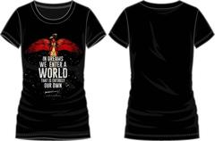 J.K. Rowling Harry Potter Quote Women's Black T-Shirt Tee Shirt