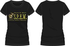 Harry Potter Hermoine Granger's S.P.E.W. Women's Black T-Shirt